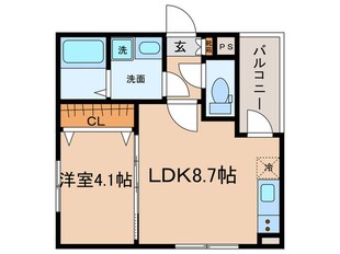 MOVE生駒WESTの物件間取画像